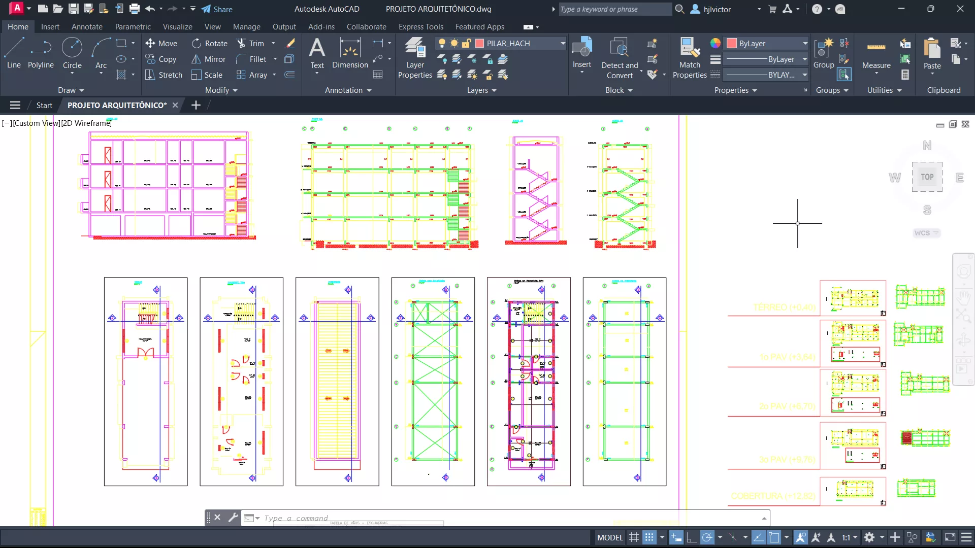 Projeto de AutoCAD Online