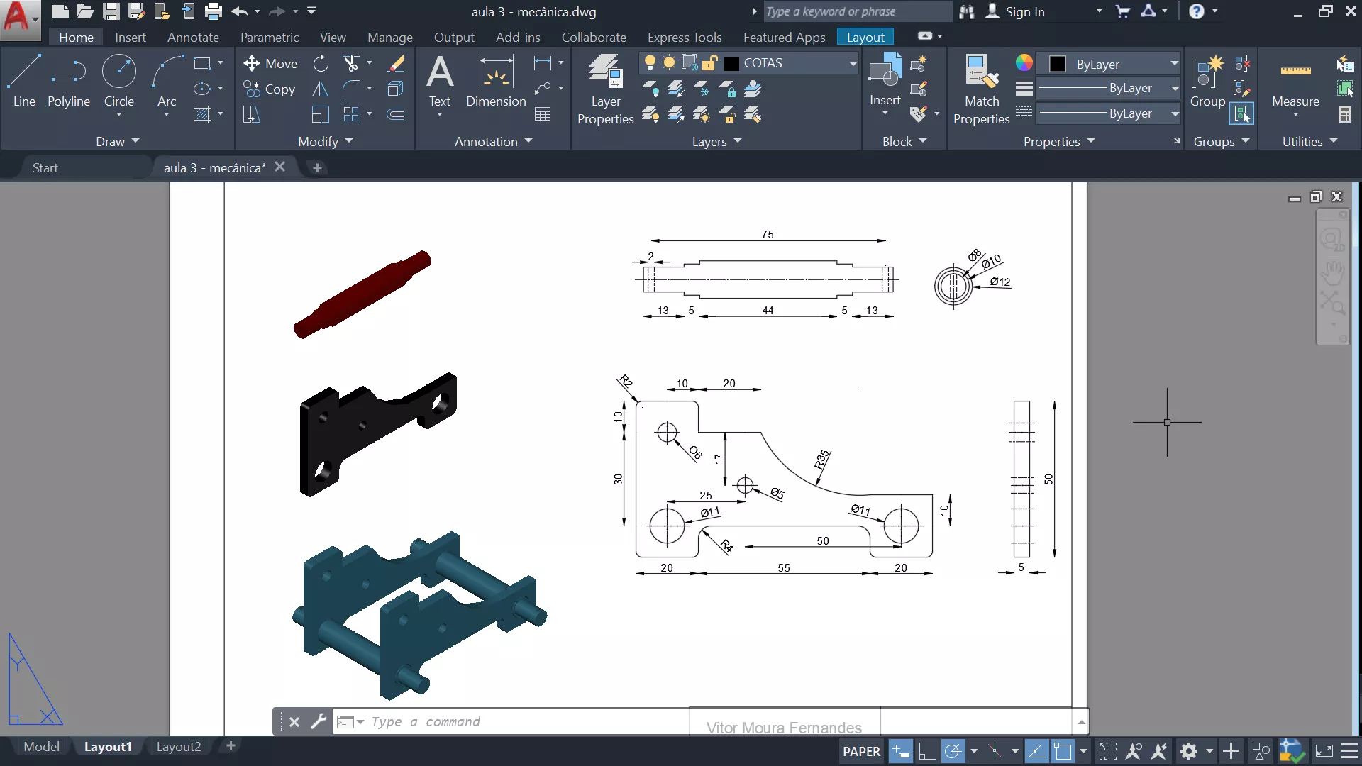 Projeto de AutoCAD Online